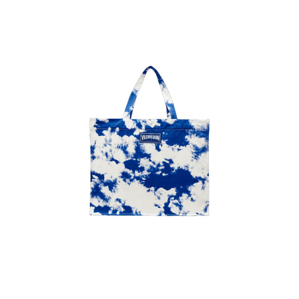 Girls Blue Tie & Dye Print Hand Bag