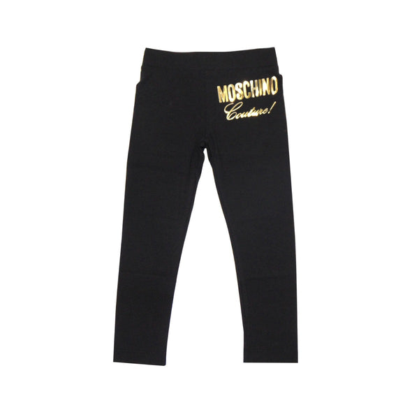 Girl Moschino Cotton Joggers