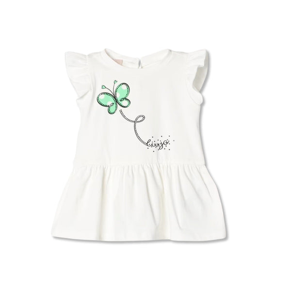 Baby Girls White Cotton Dress