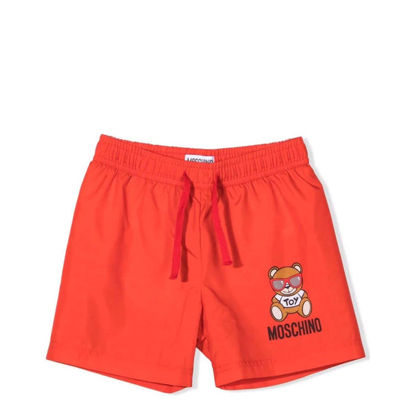 Teddy Print Swim Shorts