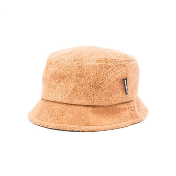 Unisex Brown Fleece Bucket Hat