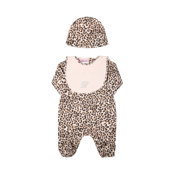 Leopard Print Romper Set
