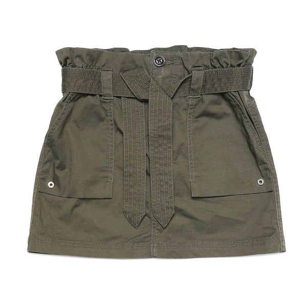 Girls Olive Skirt
