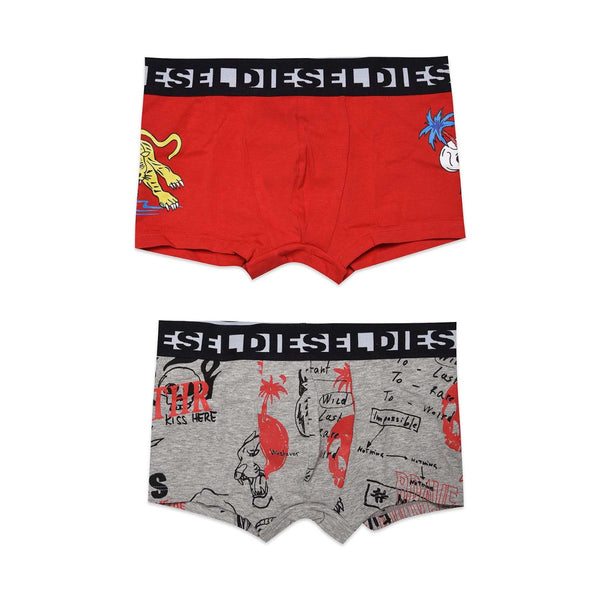 Cotton Trunks with Elasticized Waistband-Pack Of 2