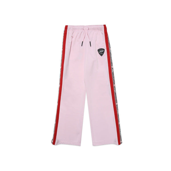 Girls Pink Logo-tape Trouser