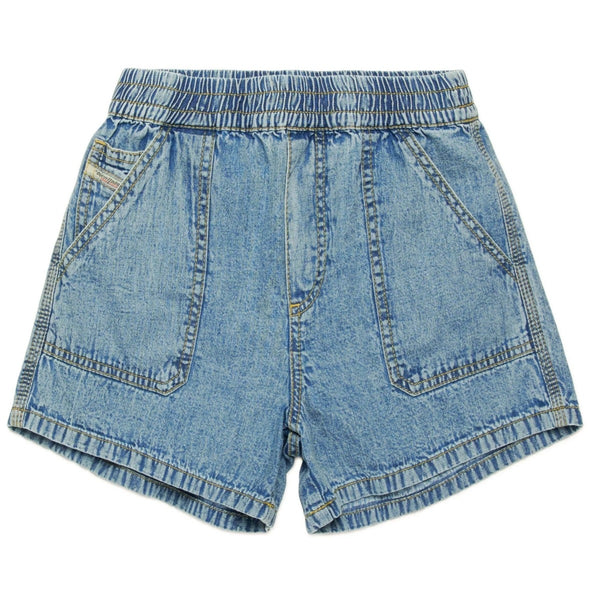 Girls Denim Light Blue Shorts