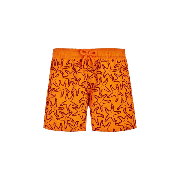 Boys Orange Swim Shorts