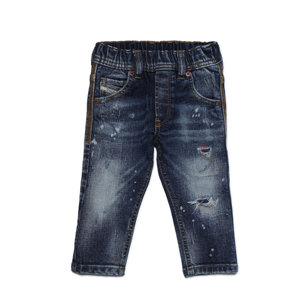 Baby Distressed Shaded Denim
