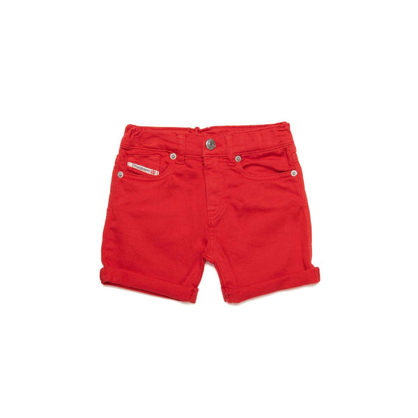 Red JoggJeans denim shorts