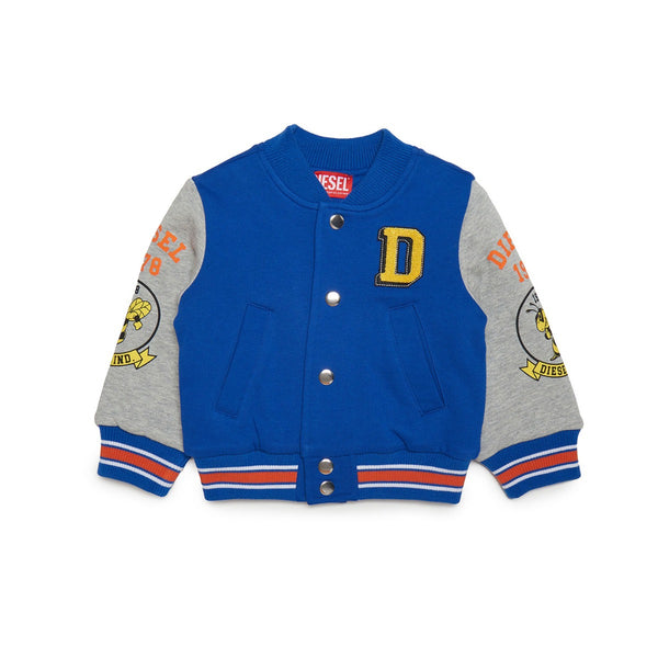 Baby Boys College-Style Bomber Jacket