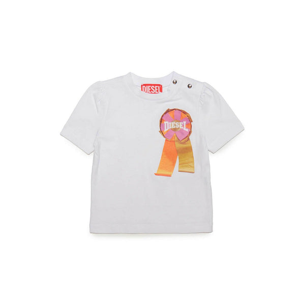 Baby Girls Applique-Logo T-shirt