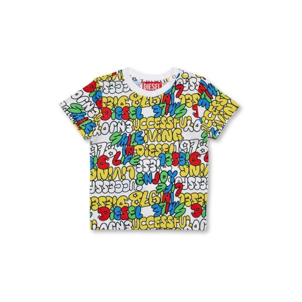 Baby Girls Multicolor Graphic-Print T-Shirt