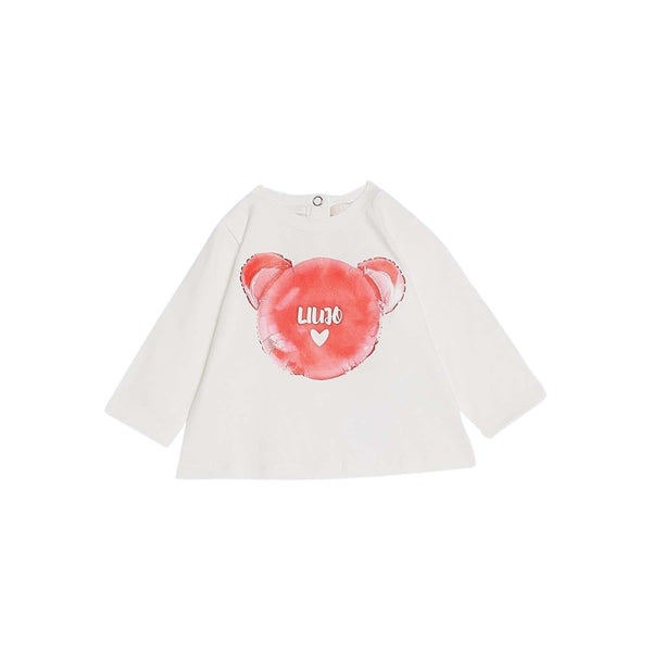 Jersey T-shirt With Print And Logo