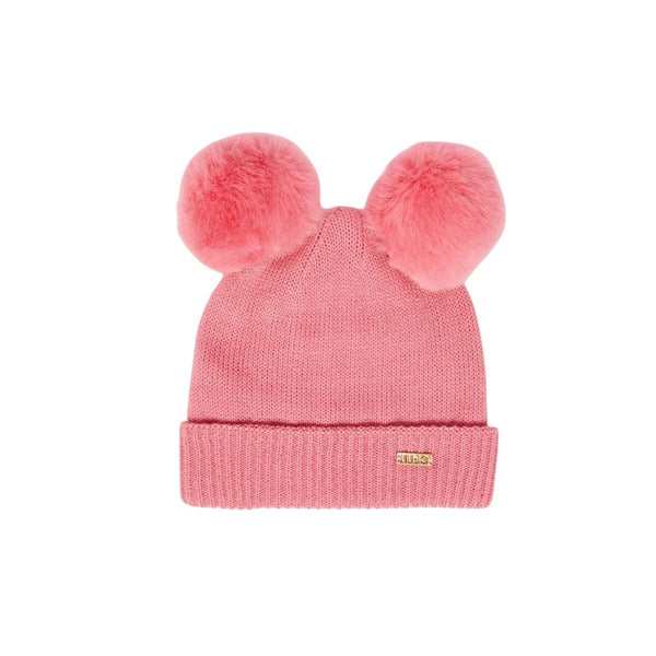 Knit Hat With Pom-Pom