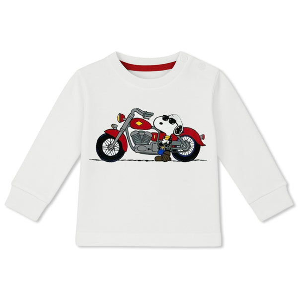 Unisex White Graphic-Print T-Shirts