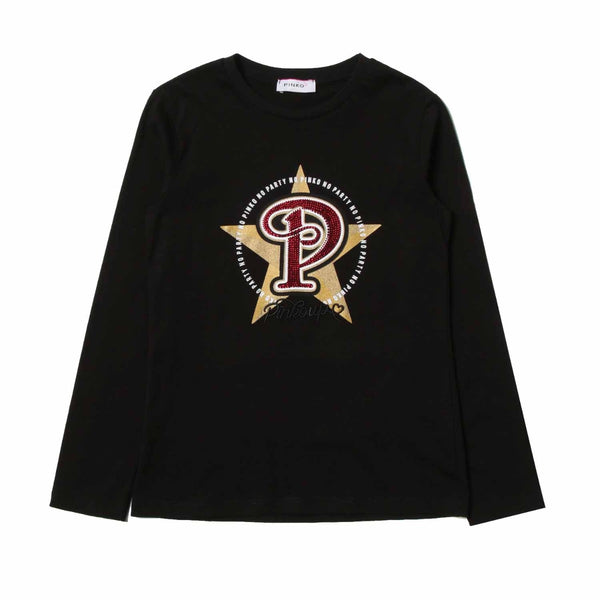 Girls Embroidered Pinko Up T-shirt