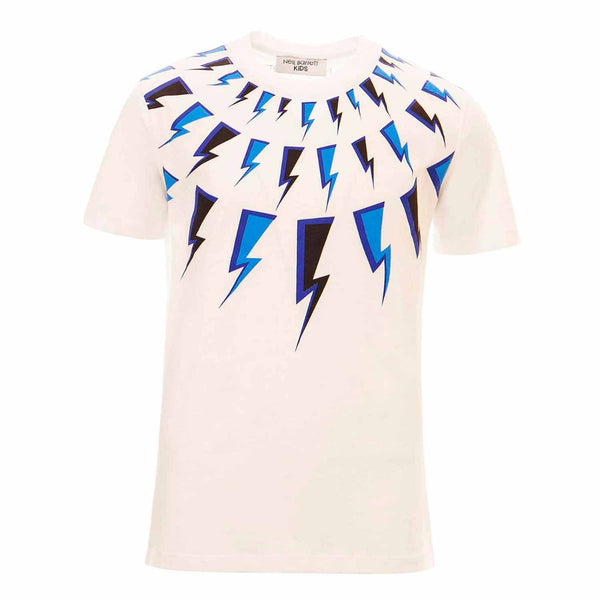 Boys Thunderbolt Print T-shirt