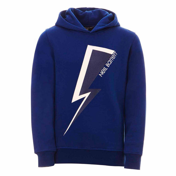 Boys Thunderbolt Cotton Hoodie