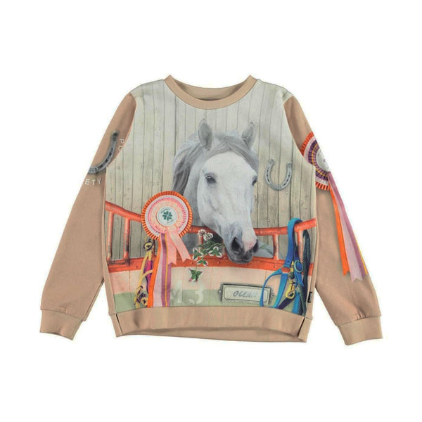Girls Marlee Pony Society Sweatshirt