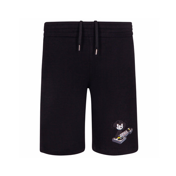 Boys Cat Print Shorts