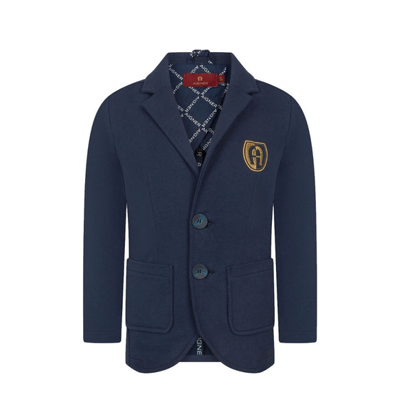 Boys Navy Blue Blazer