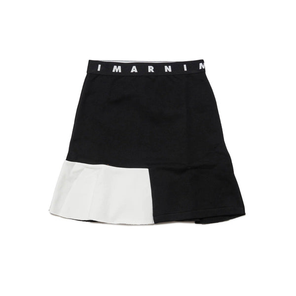 Girls Black Skirt in Fleece
