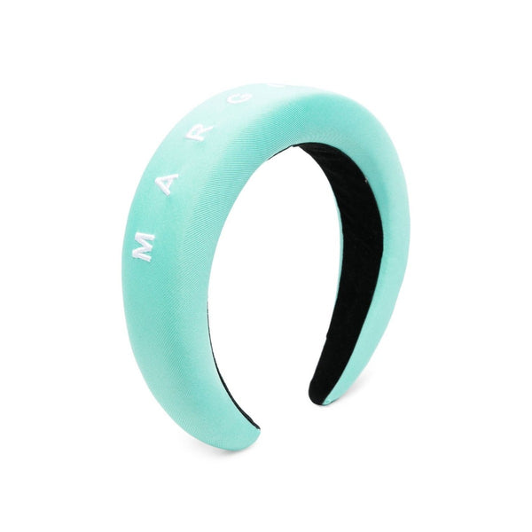 Girls Sea Green Logo Embroidered Head Band