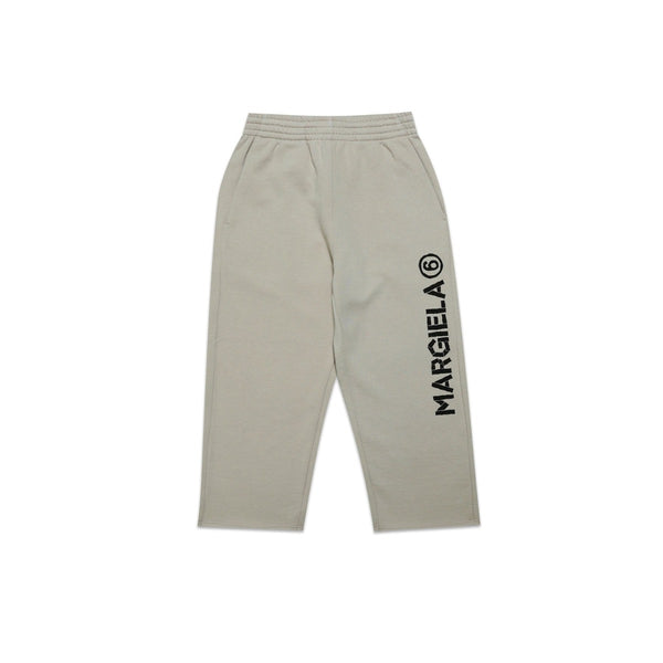 Boys Grey Fleece Logo Print Jogger