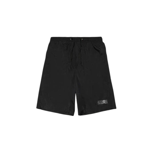 Boys Black Swimsuit With Numeric Logo