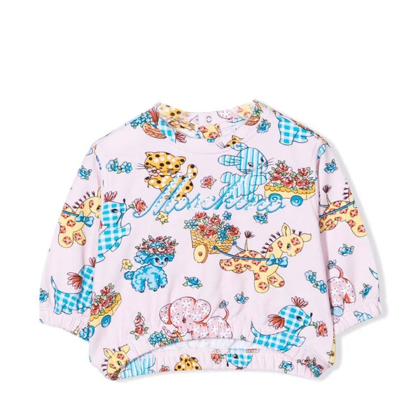 Animal Printed Sweatshirt