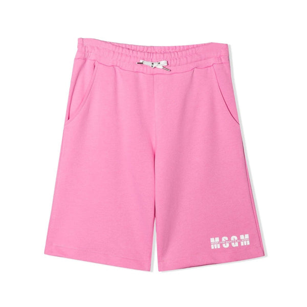 Pink Logo Shorts