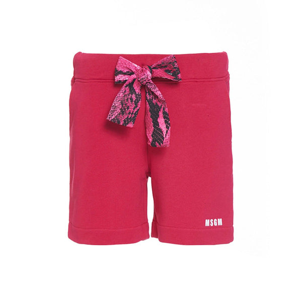 Logo Print Drawstring Shorts