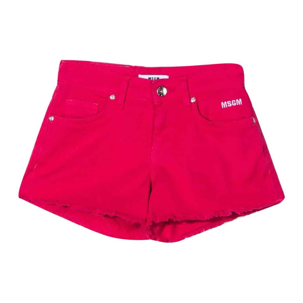 Frayed Denim Shorts