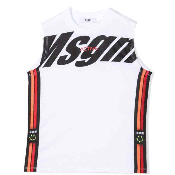 Stripe Detail Tank T-shirt
