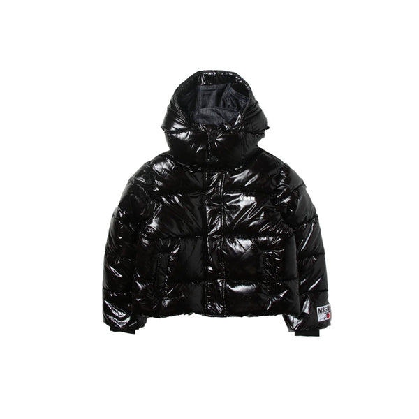 Girls Black Puffer Jacket