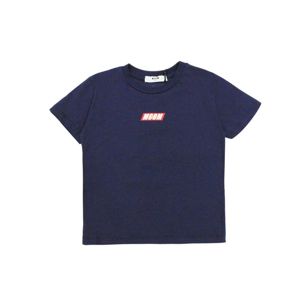 Black Logo Half Sleeve T-Shirt