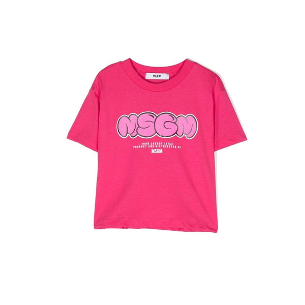 Girls Pink Logo T-Shirt