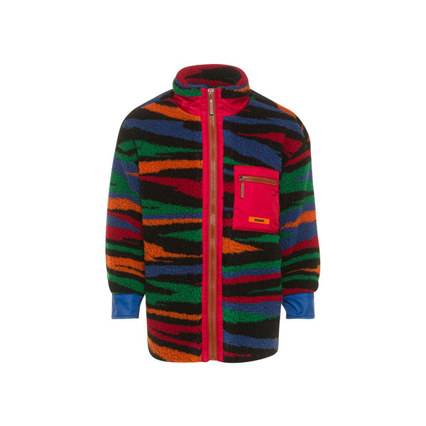 Kids Multi Color Eco Teddy Jacket