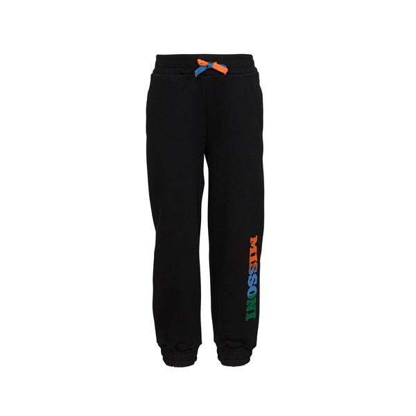 Kids Black Logo Print Sweatpant