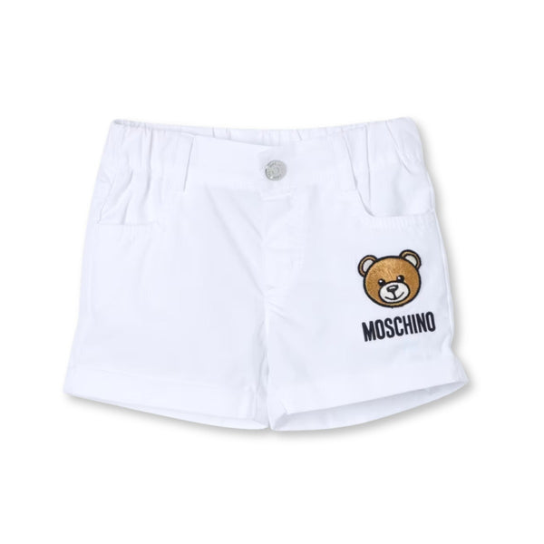 Baby Unisex Teddy Bear-Motif Shorts
