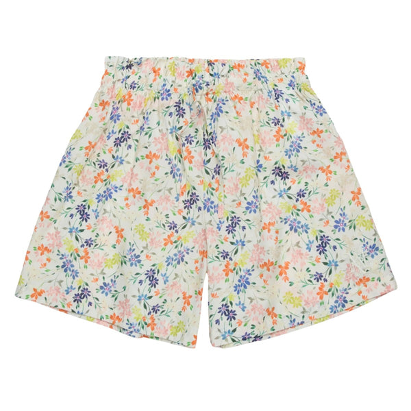 Girls Floral All-Over Poplin Shorts