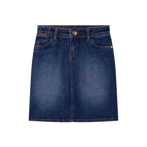 Denim Mini Skirt by Lanvin