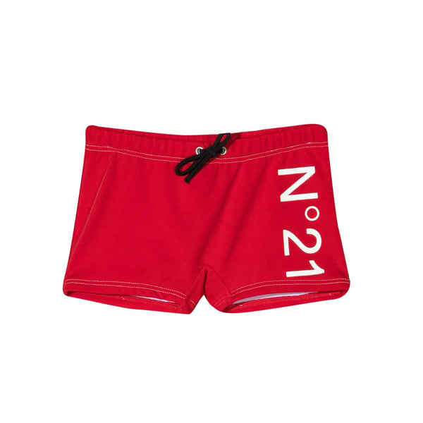 Logo Print Swim Shorts