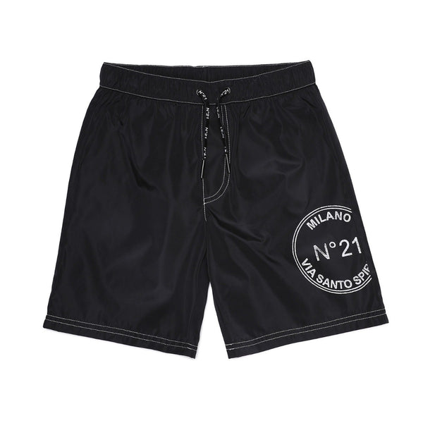 Boys Black Milano Shorts
