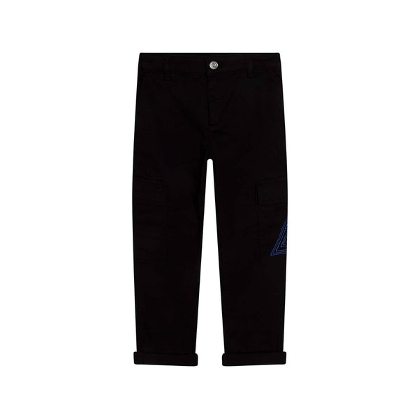 Embroidered Logo Detail Trousers