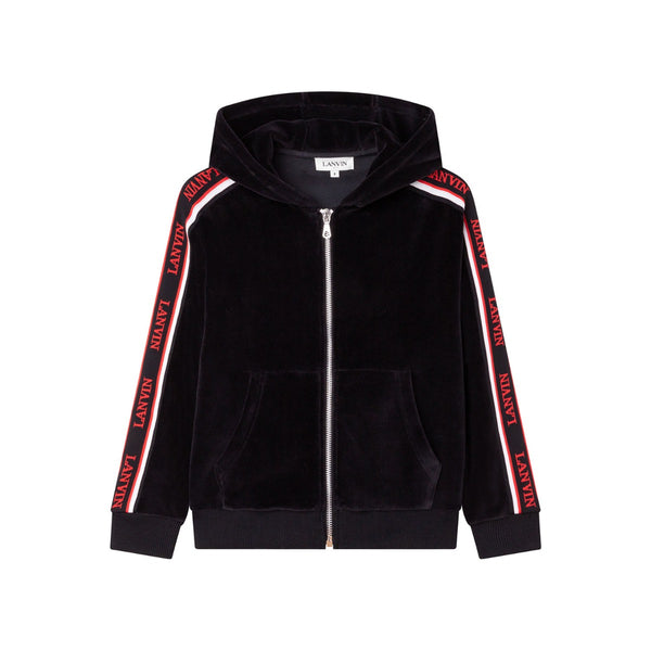 Boy Black Hoodie Jacket