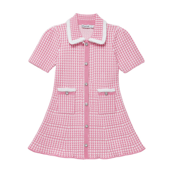Pink Knit Dress