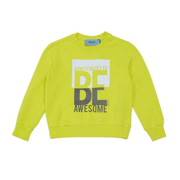 Unisex Neon Yellow Don’t Forget To Be Awesome Sweatshirt
