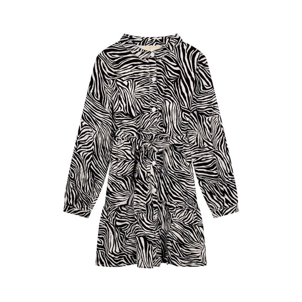 Teen Girls Zebra Print Dress