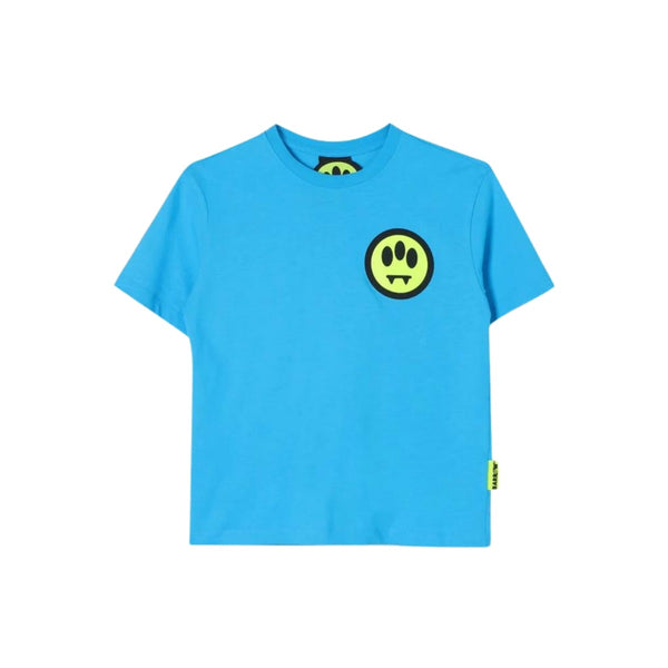 Boys Blue Logo-Print Cotton T-Shirt